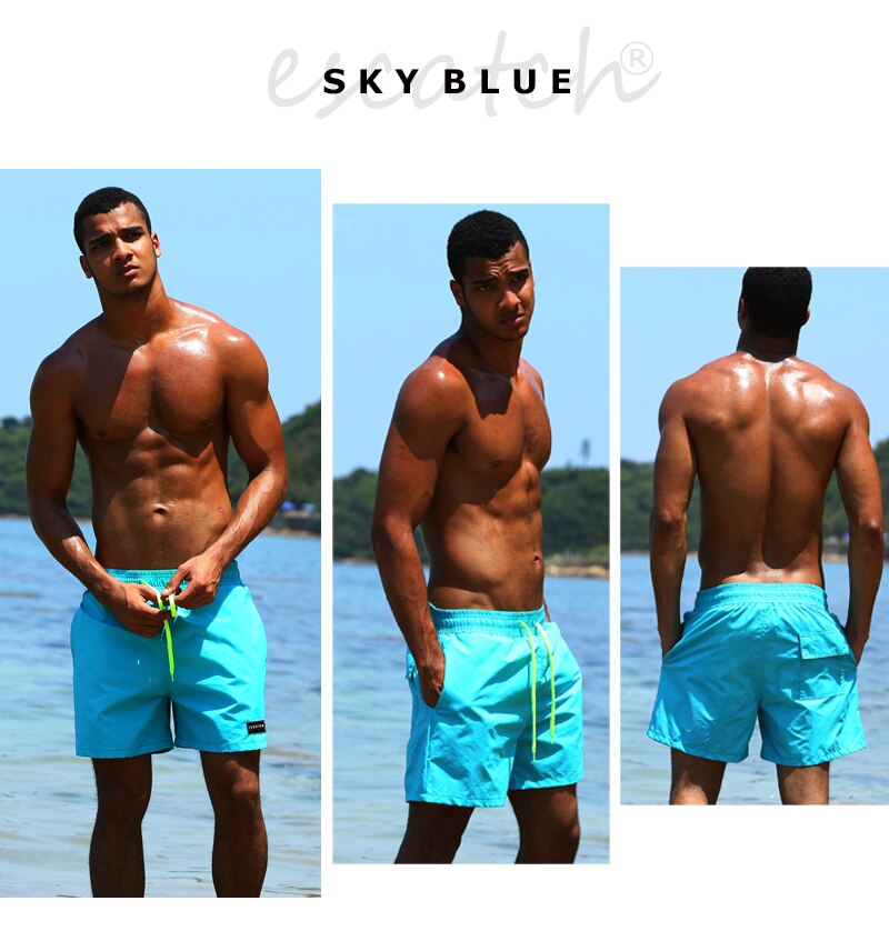 Short Masculino, Moda Praia para Esportes Náuticos e Treinos. Atente para a Numeração de Acordo com seu Físico.