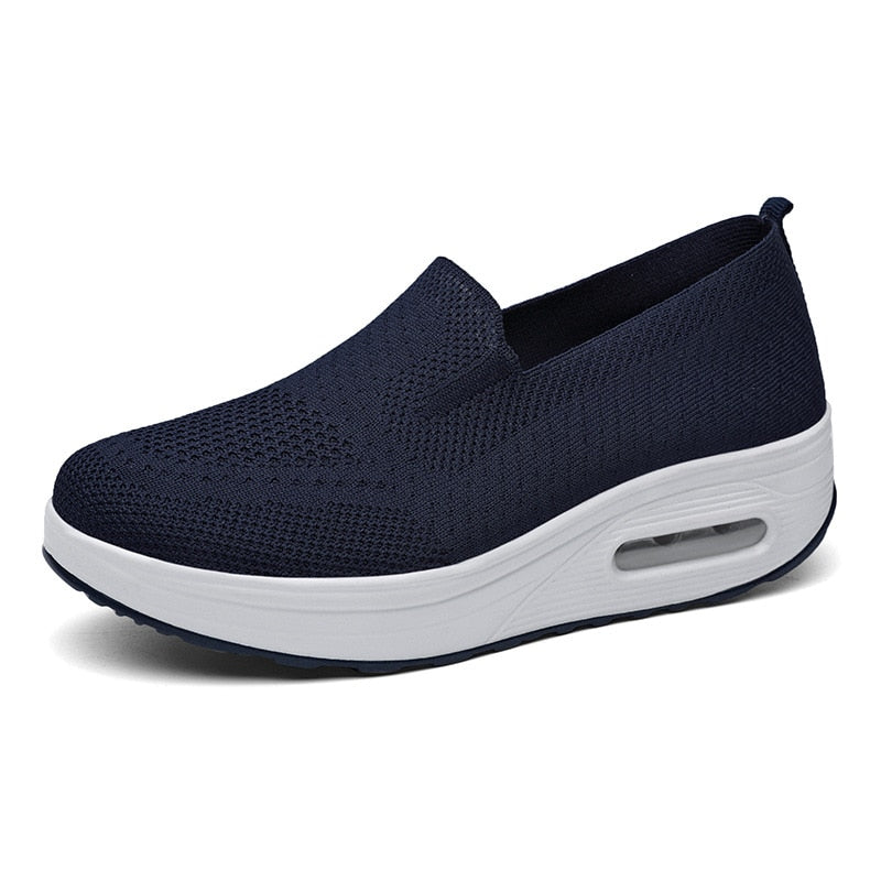 Tênis Feminino, Esportivo e Ortopédico, em Malha, Respirável, Extremo Conforto para os Pés