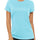 Camiseta Feminina, Versátil para Diversas Práticas Esportivas, Com Proteção UV, Respirável e com Secagem Rápida. Atentem para a Conversão de Numeração de acordo com seu Físico.