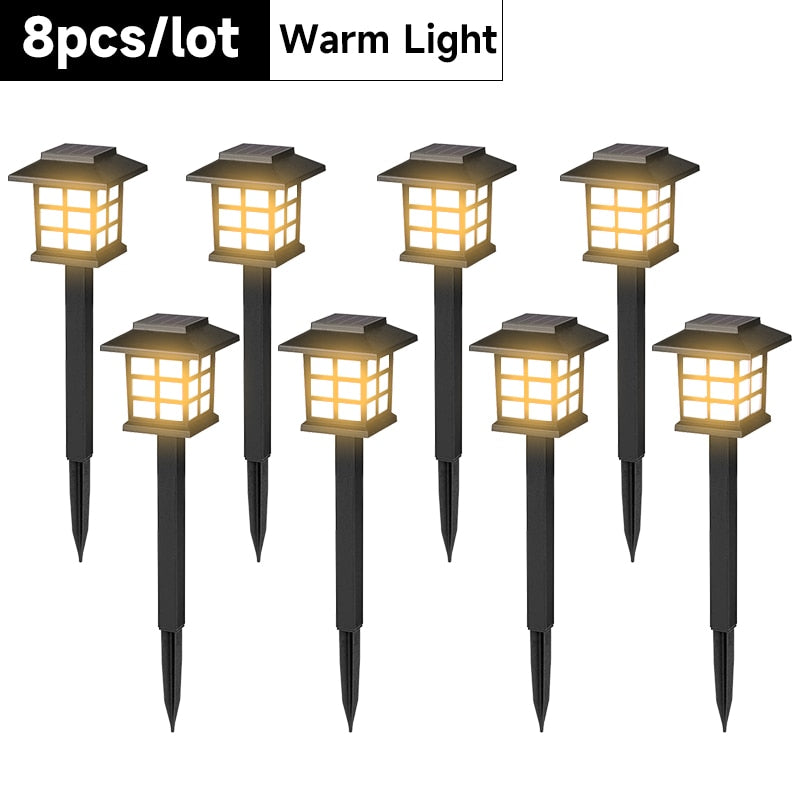 Luminária de Energia Solar para Jardim e Passarelas. Impermeável e com Grande Destaque Visual. Espetar no Gramado e Usar. Prático.