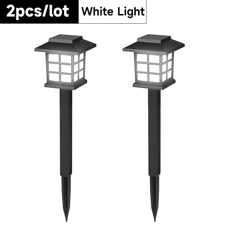 Luminária de Energia Solar para Jardim e Passarelas. Impermeável e com Grande Destaque Visual. Espetar no Gramado e Usar. Prático.