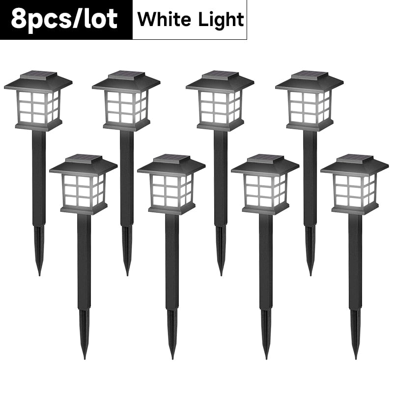 Luminária de Energia Solar para Jardim e Passarelas. Impermeável e com Grande Destaque Visual. Espetar no Gramado e Usar. Prático.