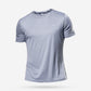 Camiseta Masculina de Treino, Com Secagem Rápida e Respirável. Atente para a Conversão da Numeração